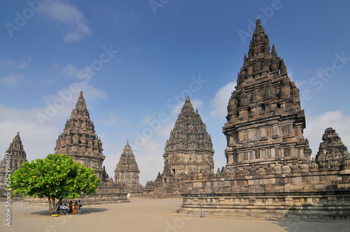 Hindu temple Prambanan. Indonesia, Java, Yogyakarta.