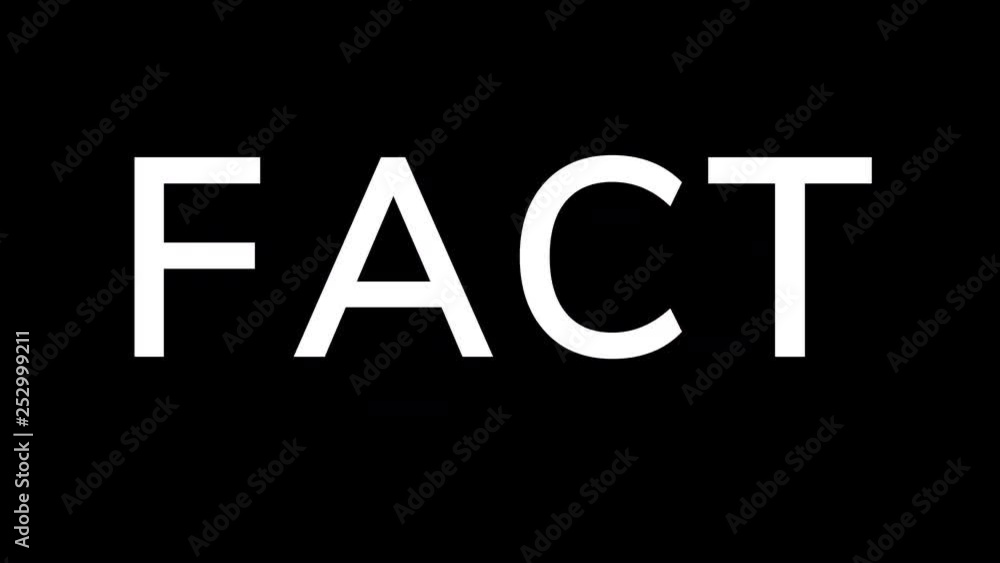 From the Glitch effect arises text FACT. Then the TV turns off. Alpha channel Premultiplied - Matted with color black From the Glitch effect arises text FACT. Then the TV turns off. Alpha channel Premultiplied - Matted with color black