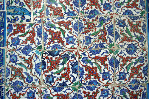 Ottoman tile decoration