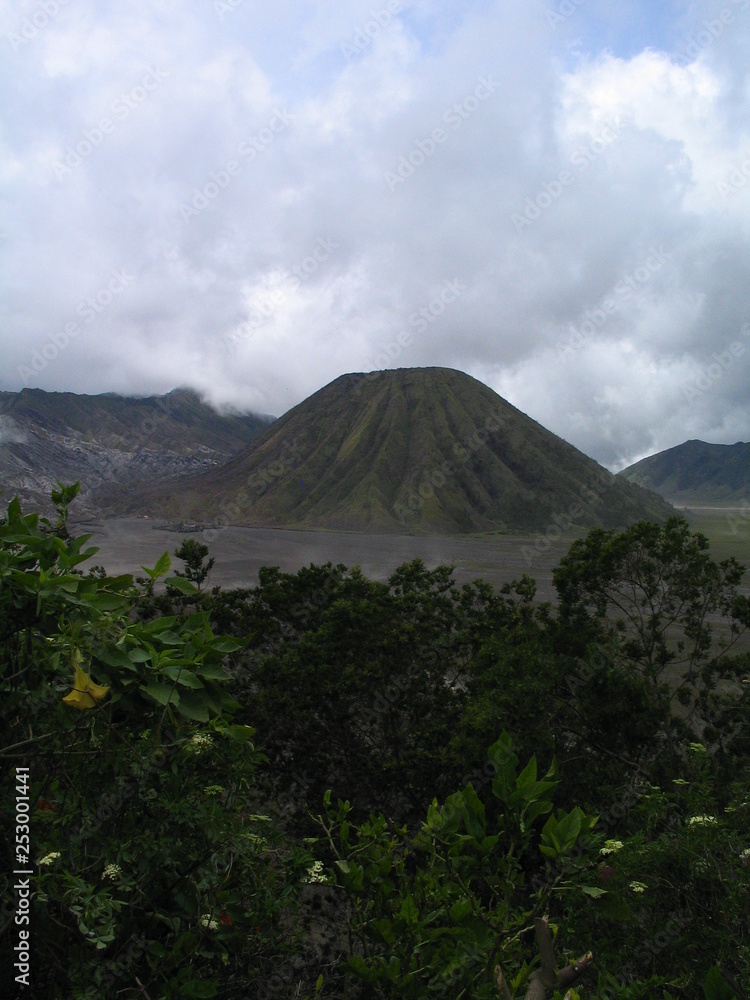 Indonesia. Bromo Volcano.  East Java. Year 2003