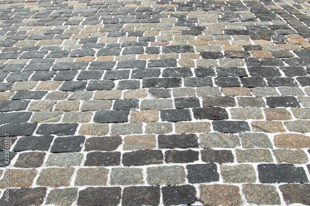 Fototapeta premium background of different stones