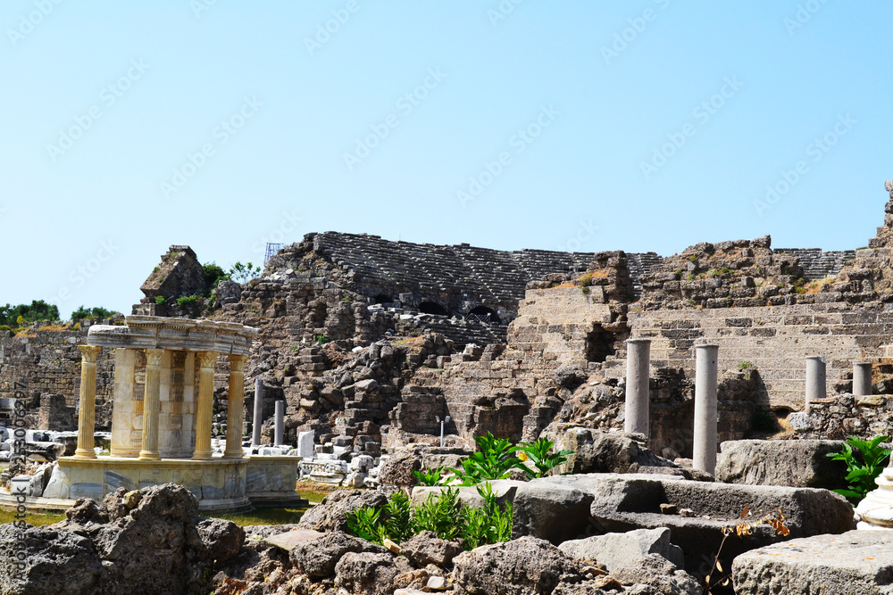 Ancient Amphitheater in Turkey