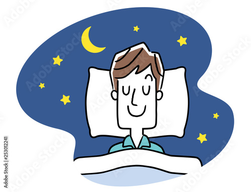 睡眠：若い男性