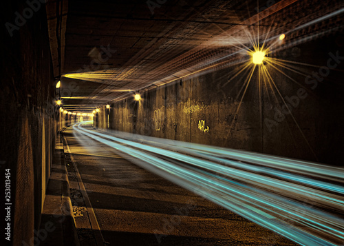 tunel luces