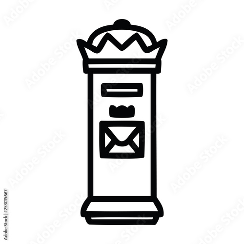 British postbox icon