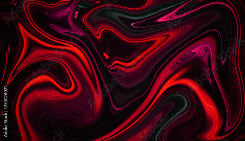 Digital liquid wave abstract background. Line neon artistic texture for cover,flyer and poster.
