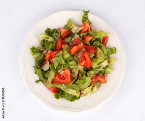 Spring vegetable salad.