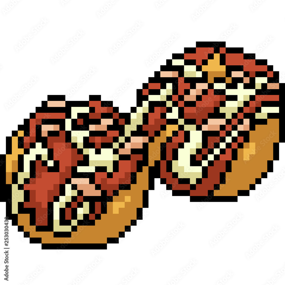vector pixel art takoyaki