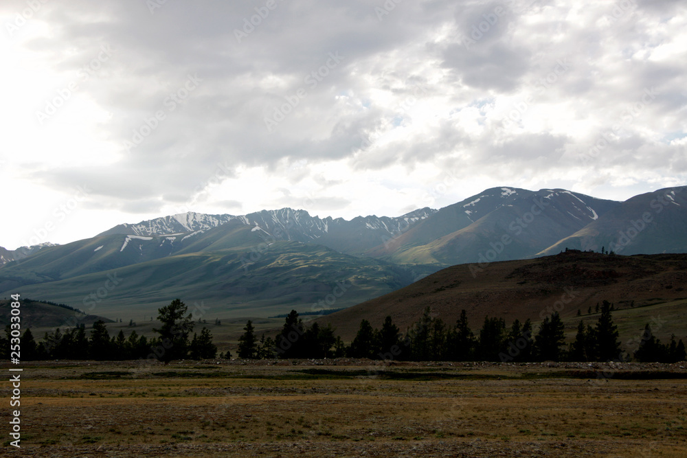 Kurai valley in Altay