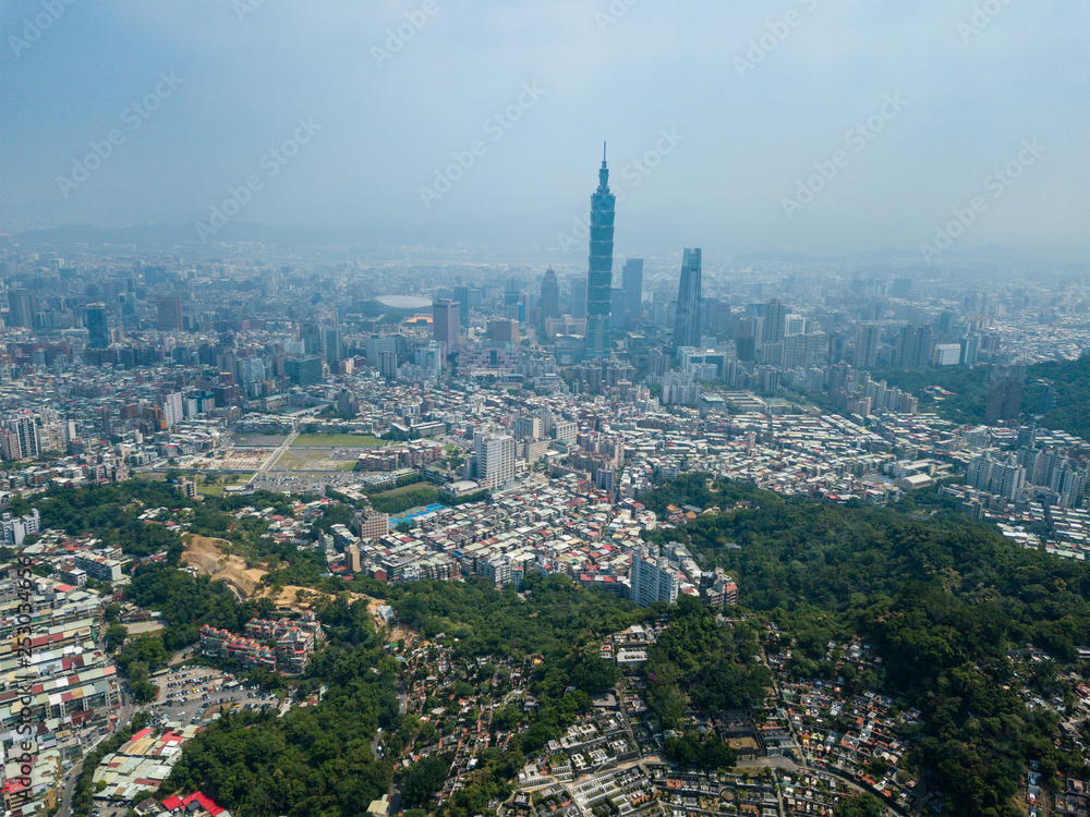 Fototapeta premium Miasto Taipei