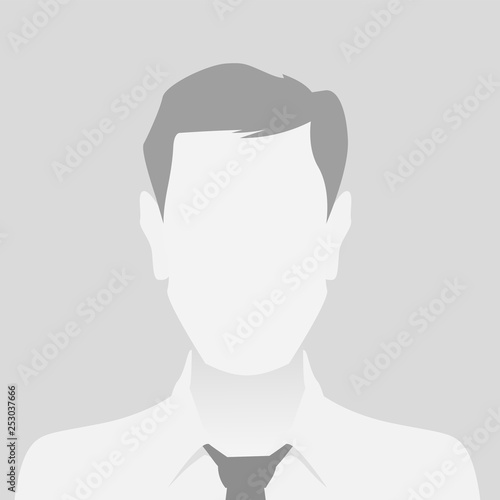 Person gray photo placeholder man