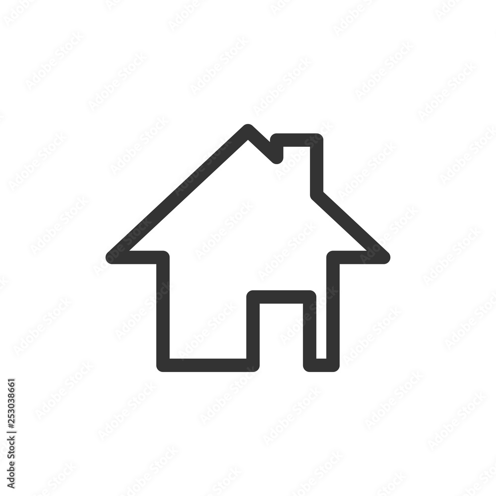 House icon design template vector isolated House icon design template vector isolated