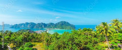 phi phi island beautiful panorama