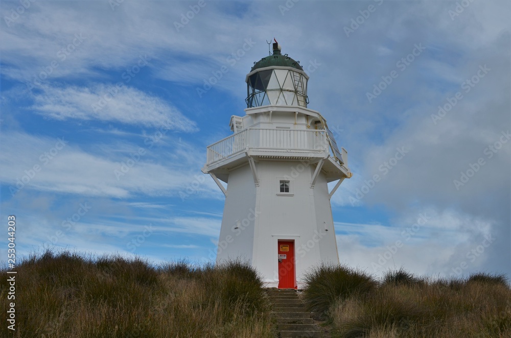 Waipapa Point lighthouse New Zealand