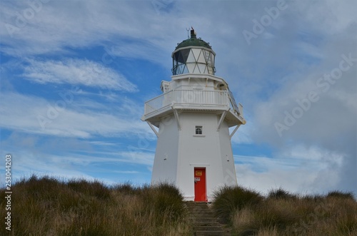 Waipapa Point lighthouse New Zealand