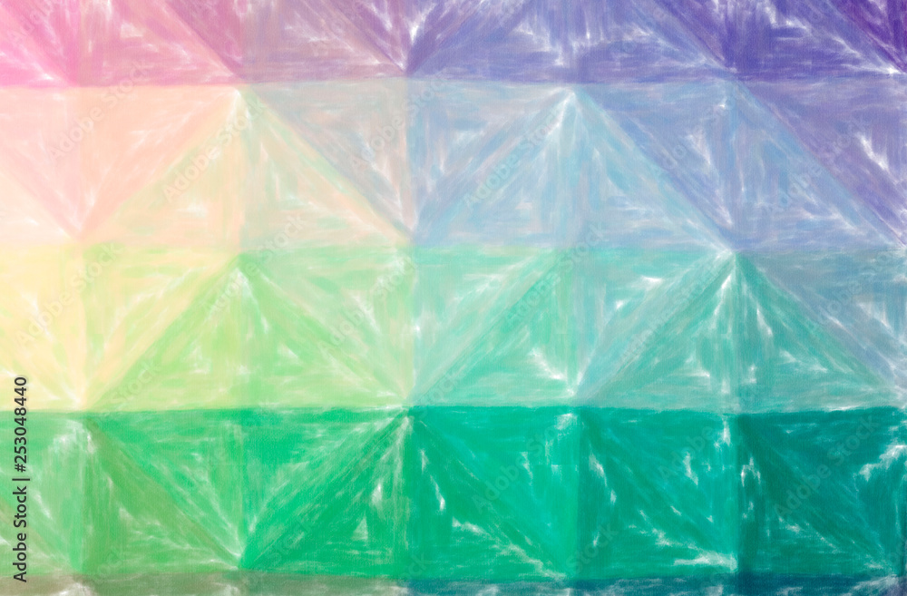 Abstract illustration of blue and green Low Coverage Pastel background Abstract illustration of blue and green Low Coverage Pastel background