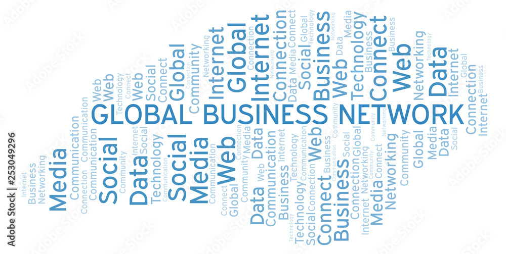 Global Business Network word cloud.