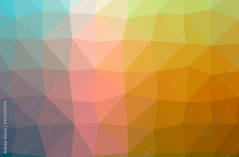 Illustration of abstract Orange, Yellow horizontal low poly background. Beautiful polygon design pattern. Illustration of abstract Orange, Yellow horizontal low poly background. Beautiful polygon design pattern.
