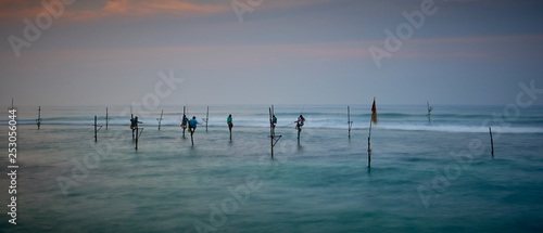 Stilt fishermen