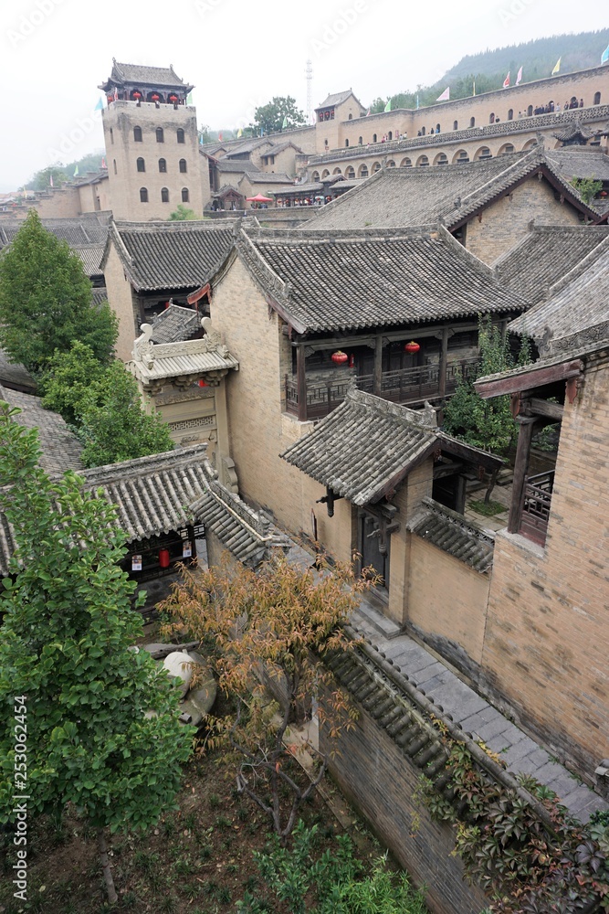 buildings of ancient chinese village