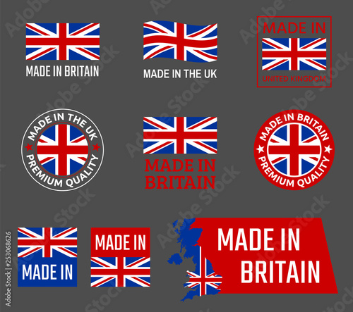 made in great britain, United Kingdom product emblem