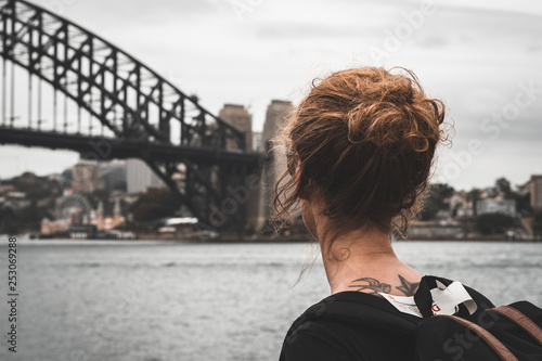 Photography Portrait vor der Skyline Sydney