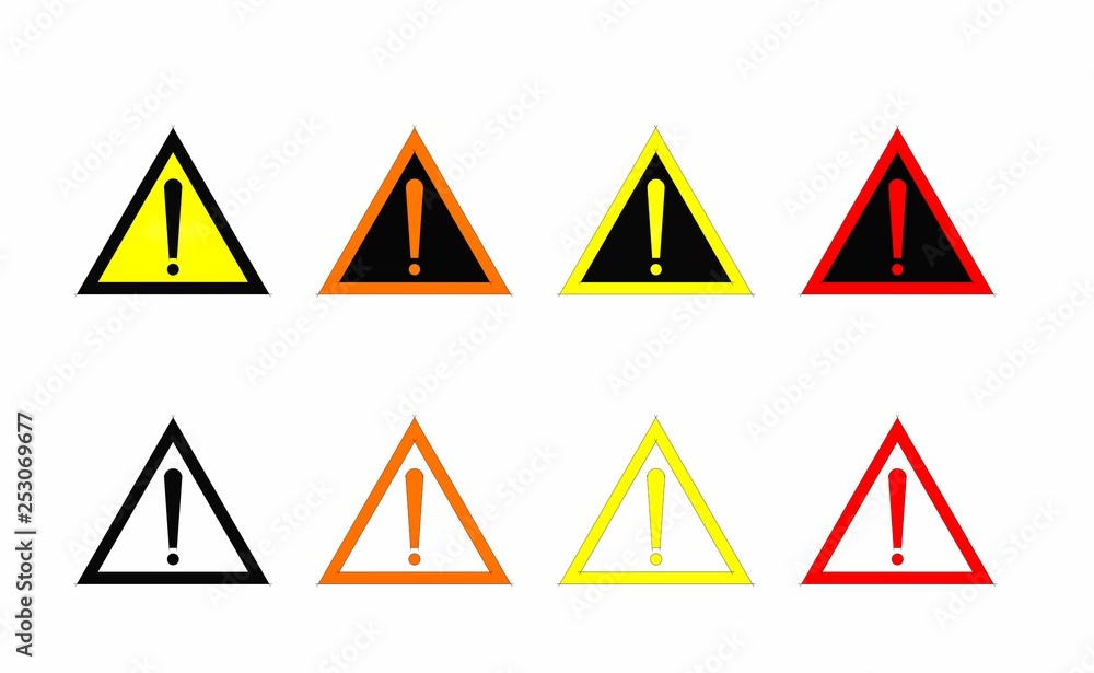 set of road signs set of road signs
