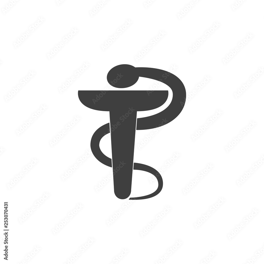 Medical symbol icon sign simple flat illustration Medical symbol icon sign simple flat illustration
