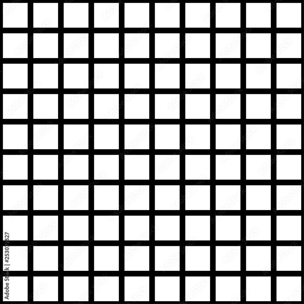 Vector black and white square checkered background or texture. Vector black and white square checkered background or texture.
