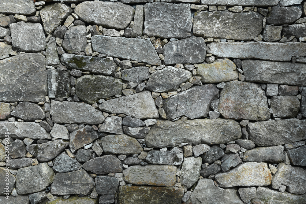 Fototapeta premium close-up of a stone wall