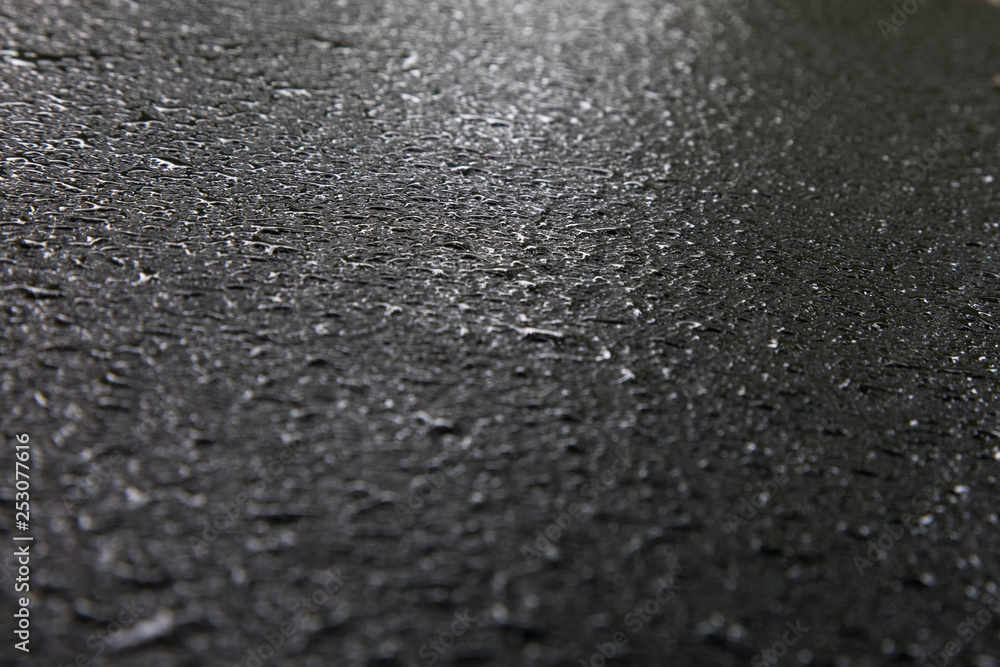 rain drops on the glass rain drops on the glass