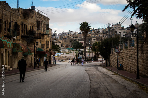 Al-Shuhada Street in Hebron photo