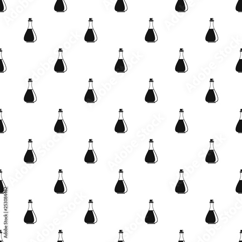 Olive oil bottle pattern seamless vector repeat geometric for any web design