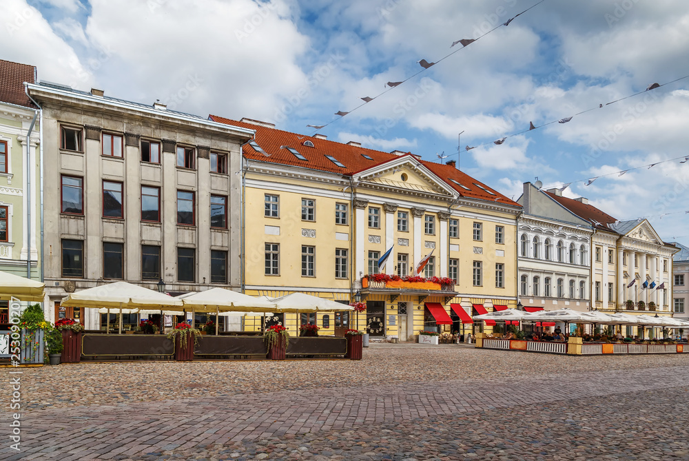 Town hall square, Tartu, Estonia
