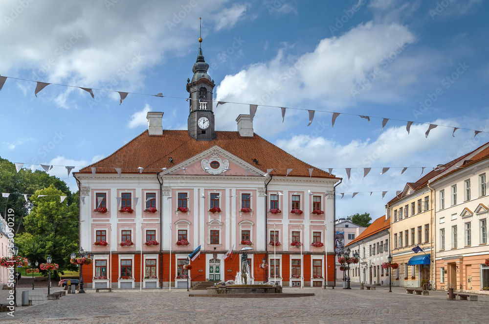 Town hall of Tartu, Estonia