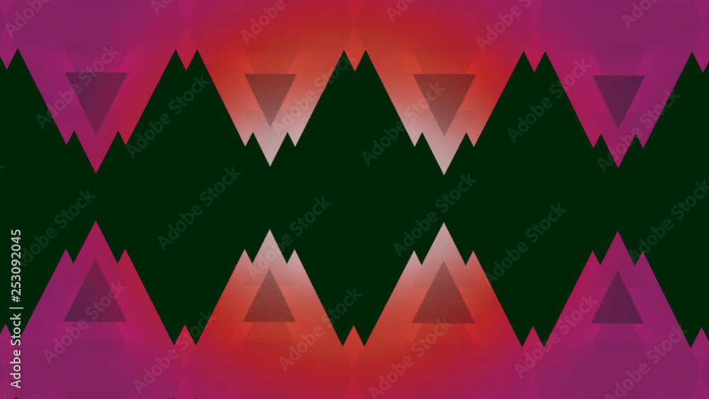 1980's and 1990's triangular style background 1980's and 1990's triangular style background