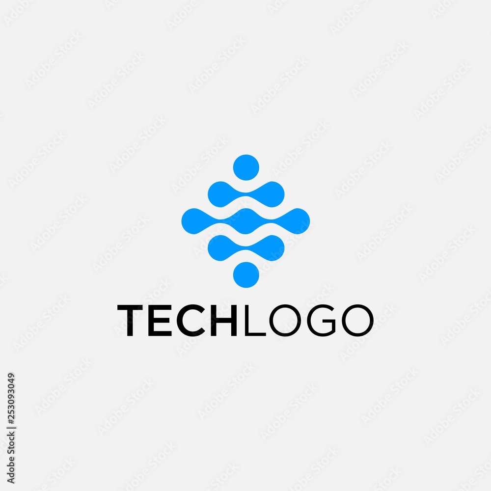 tech logo design tech logo design