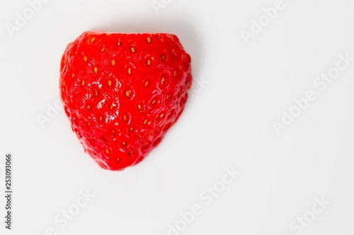 Tasty strawberry ready to eat - Delight in red.