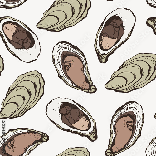 Oyster vector pattern