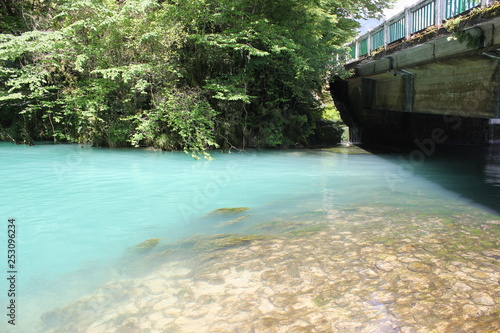 river in rock