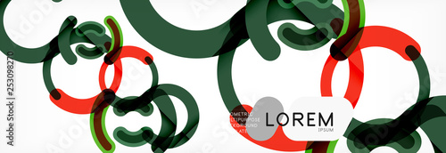 Circular lines design background