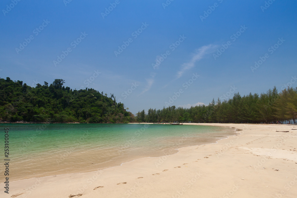 Tropical beach at Andaman Sea, Thailand Tropical beach at Andaman Sea, Thailand