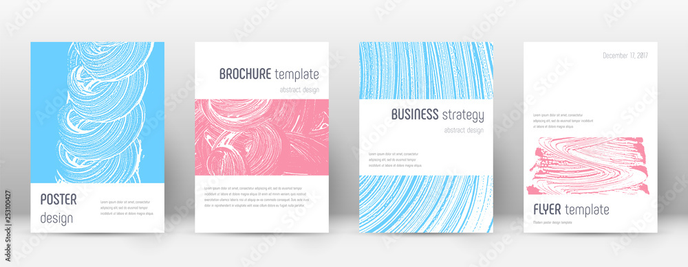Cover page design template. Minimalistic brochure Cover page design template. Minimalistic brochure