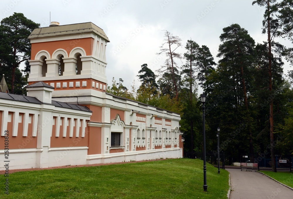 The residence of the Patriarch of the Russian Orthodox Church in Peredelkino. Former manor Lukino
