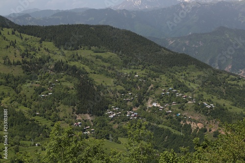 green village views. savsat/artvin/turkey © murat