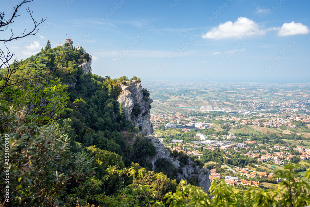 Naklejka premium San Marino, Italy.