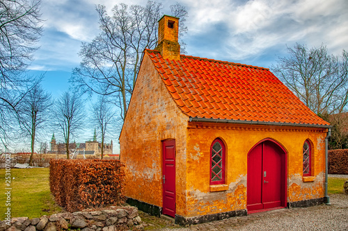 Helsingor Saint Mary Church Courtyard House