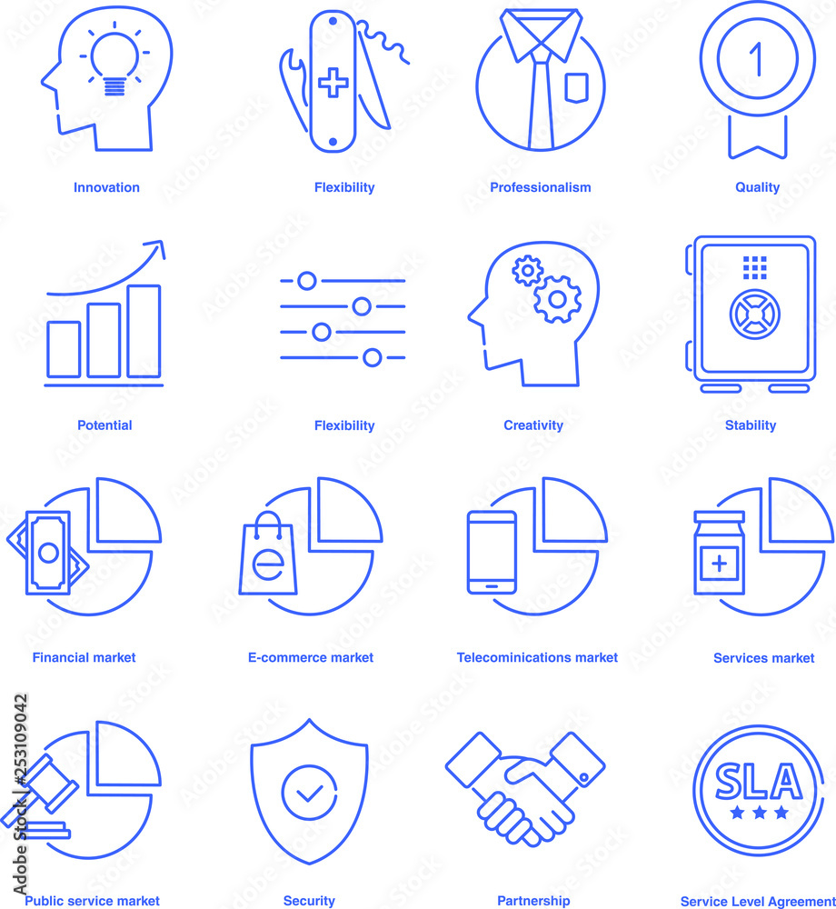 Set of buisness oriented icons for general use. Great for corporate presentations, videos and animations. Designed for IT, data storage, data center, marketing and software companies. Set of buisness oriented icons for general use. Great for corporate presentations, videos and animations. Designed for IT, data storage, data center, marketing and software companies.
