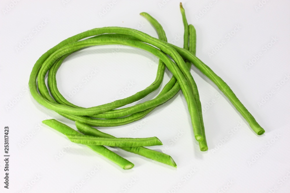 Long Beans.These long beans are similar to French and can be prepared and cooked in the same way
