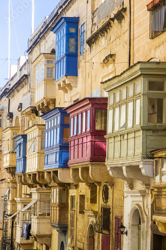 Old beautiful houses in Val...